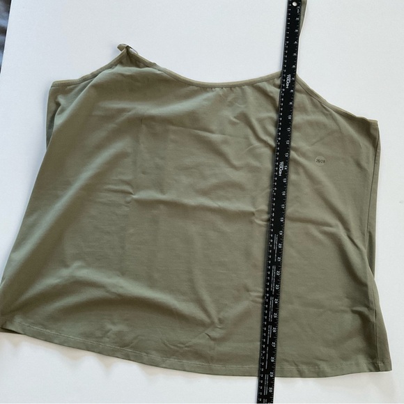 Lane Bryant The Cotton Cami Tank Top Sz 26/28 Green Layering Basic Comfort NWOT - Picture 4 of 8